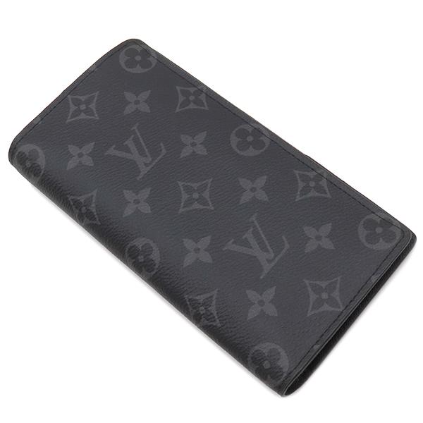 ルイヴィトン モノグラム エクリプス 長財布 ブラック　美品 LOUIS VUITTON ルイヴィトン 長財布 ポルトフォイユ ブラザ