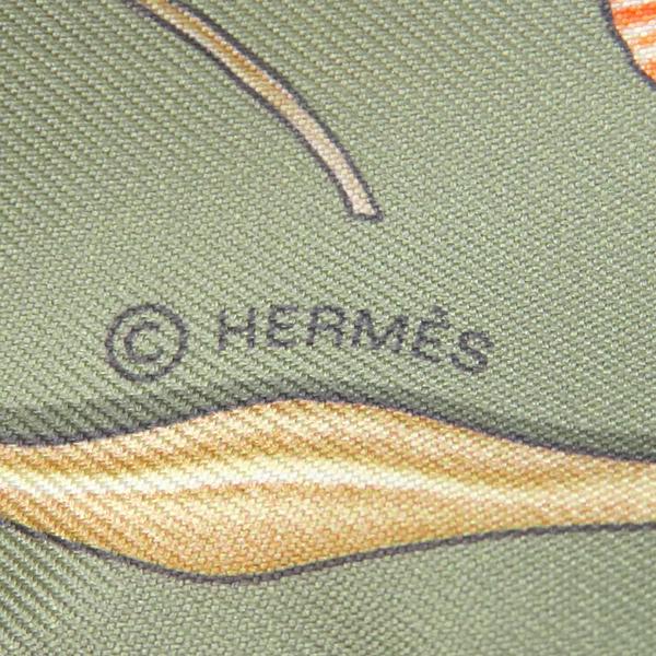 HERMES（エルメス） スカーフ ツイリー シルク グレー 新品 未使用