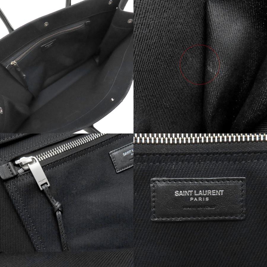SAINT LAURENT サンローラン トートバッグ リヴ ゴーシュ コットン