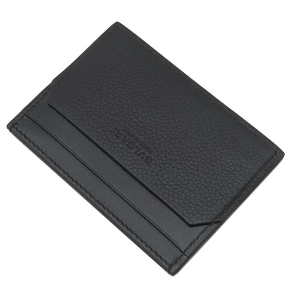 BVLGARI ブルガリ カードケース オクト レザー ブラック 黒