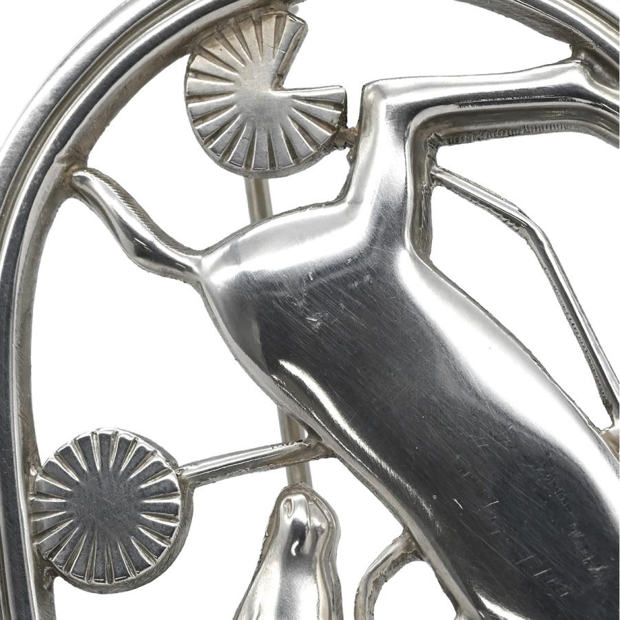 ジョージ・ジェンセン ブローチ 鹿モチーフ シルバー925 シルバー DEER