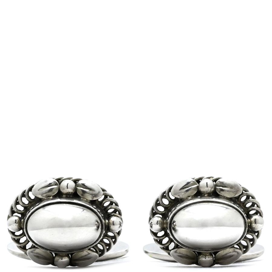 楽天市場】ジョージジェンセン 91刻 カフス シルバー メンズ 【中古