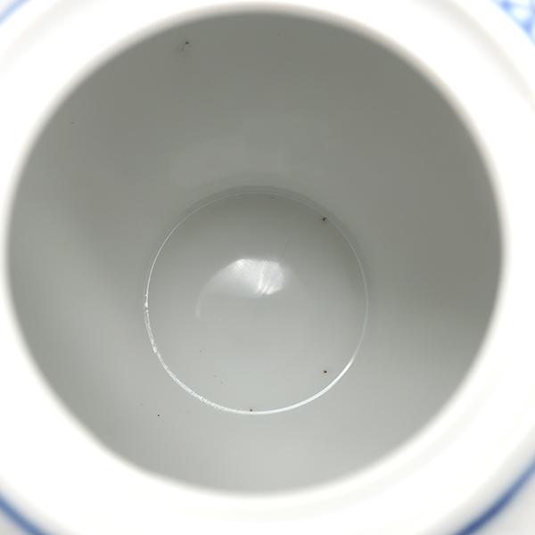 ロイヤルコペンハーゲン 食器 ブルーフルーテッド 急須 湯呑み5客 6点