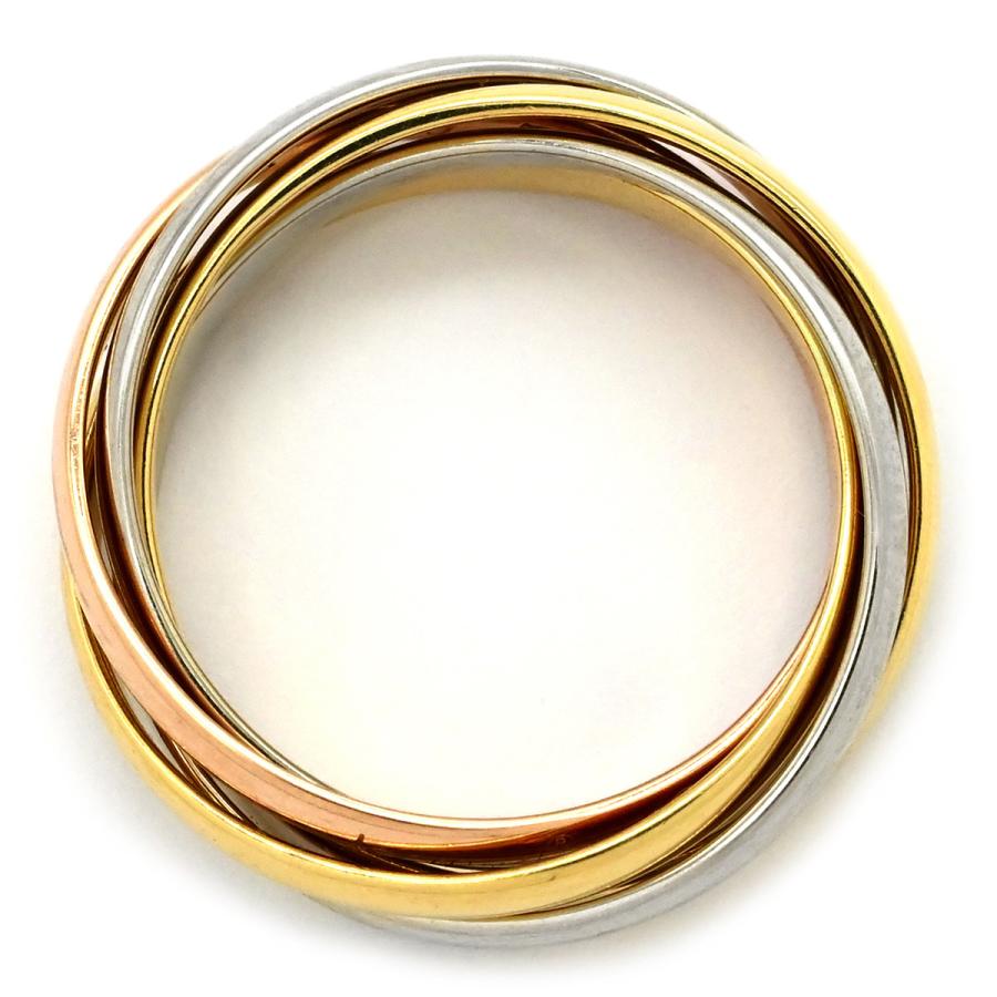 TRINITY（Cartier） カルティエ リング 指輪 トリニティSM 5連 K18WG