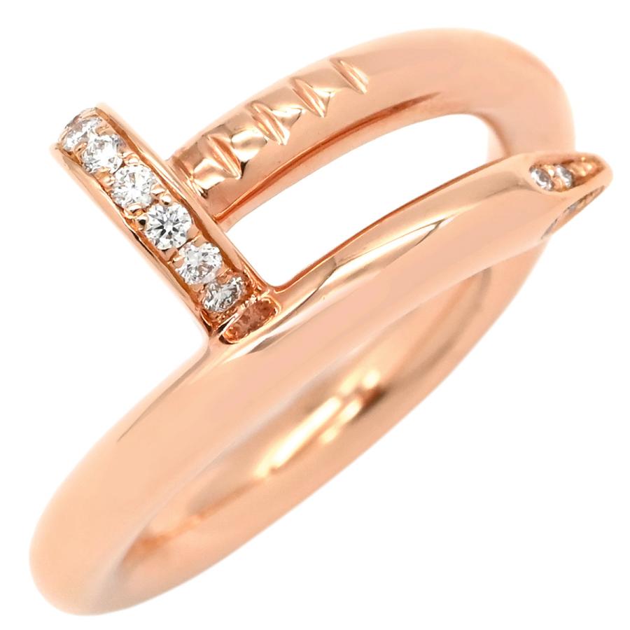 Cartier（カルティエ） リング 指輪 ジュストアンクル ダイヤ K18PG 