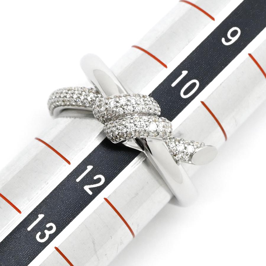 TIFFANY&Co.（ティファニー） リング 指輪 ノット ダブル ロウ ダイヤ