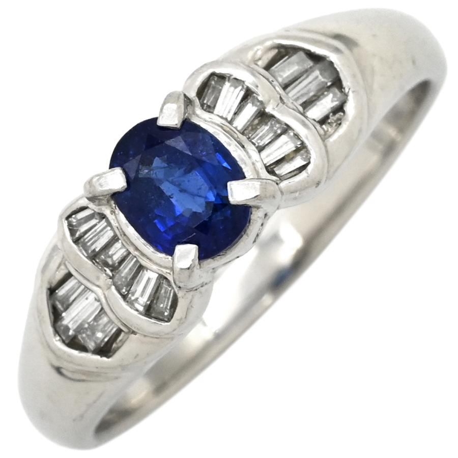 シルバーリング プラチナ 　ブルーサファイア　ダイアモンド 楽天市場】ロイヤルブルーサファイア 1.01ct リング 12.5号 PT900