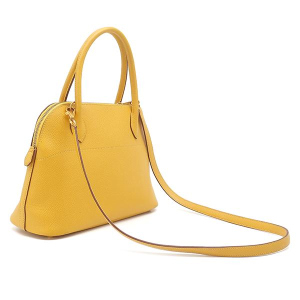 エルメス 2WAYバッグ ボリード27 ボリード エルメス 2WAYバッグ ボリード27 クシュベル イエロー