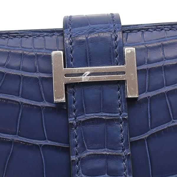 HERMES（エルメス） 長財布 ベアン ベアンスフレ アリゲーターマット