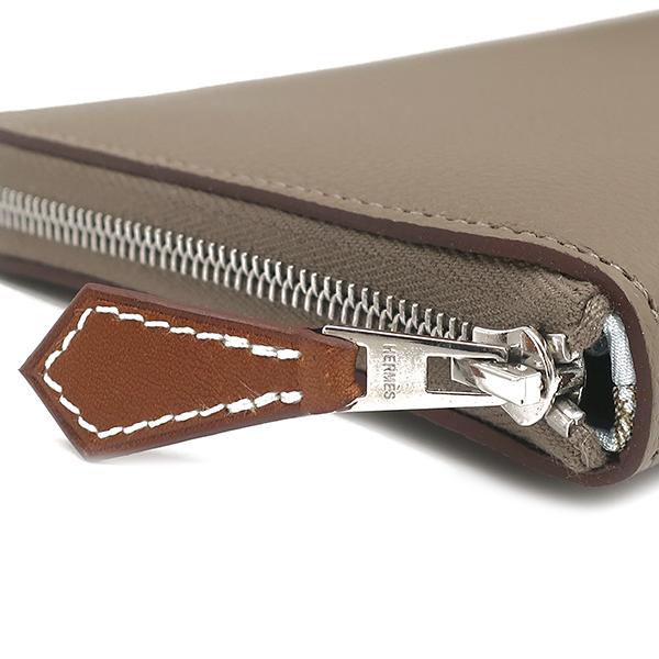 HERMES エルメス 長財布 アザップロング シルクイン エバー
