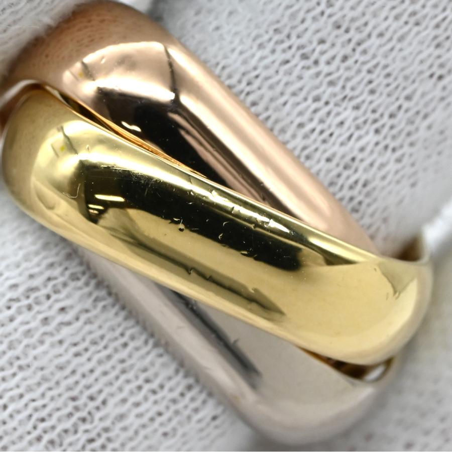 TRINITY（Cartier） カルティエ リング 指輪 トリニティ クッション LM