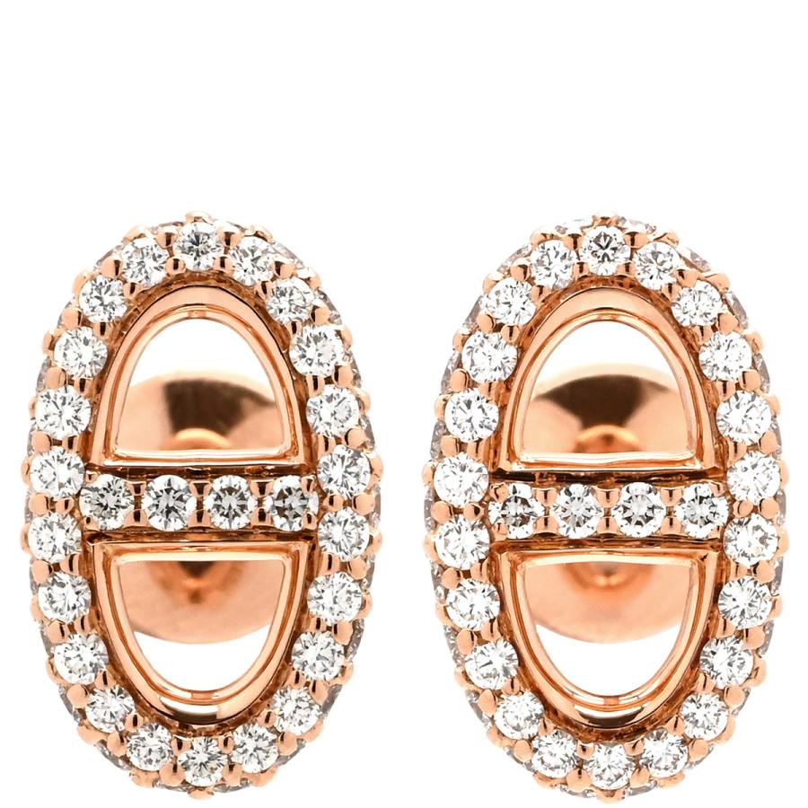 エルメス ファランドール K18PGダイヤピアス レディース コメ兵