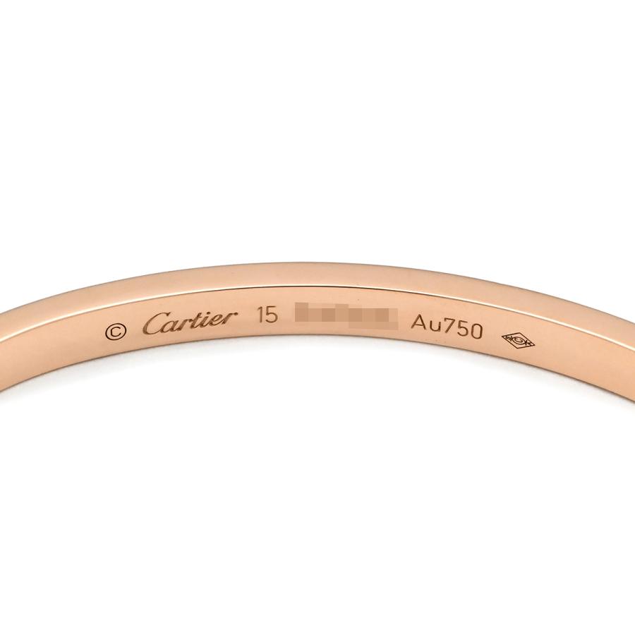 LOVE（Cartier） カルティエ ブレスレット LOVE ラブブレス SM K18PG