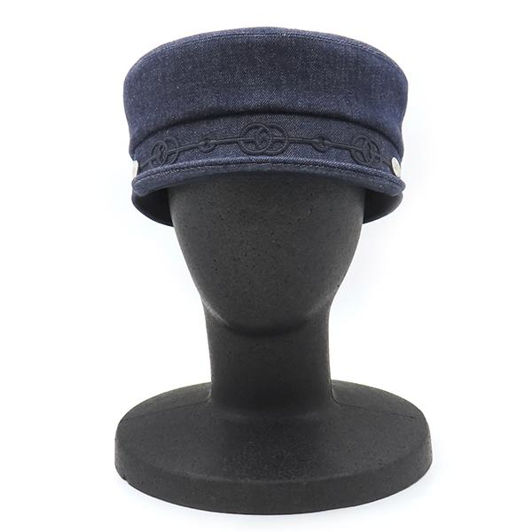 HERMES エルメス カブール クリケティス デニム キャップ キャスケット HERMES エルメス カブール クリケティス デニム キャップ