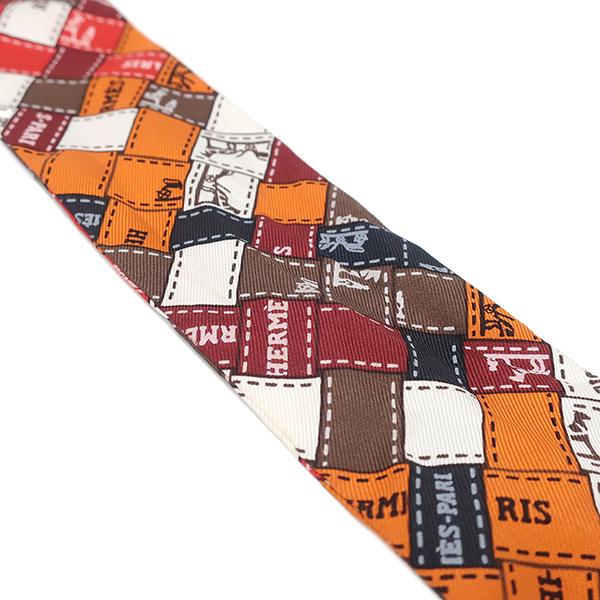 HERMES エルメス スカーフ ツイリー シルク マルチカラー 【BOLDUC AU  