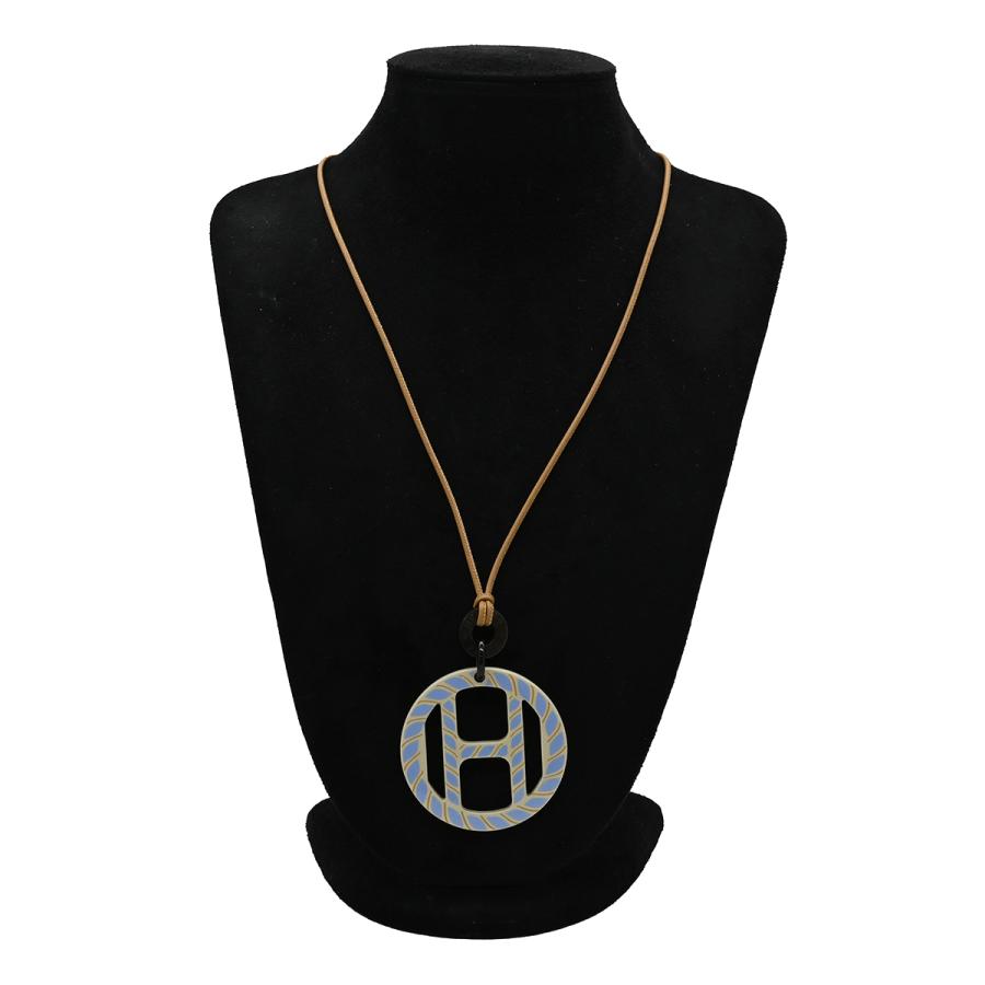 HERMES（エルメス） ネックレス Hエキップ ノーティック バッファロー 