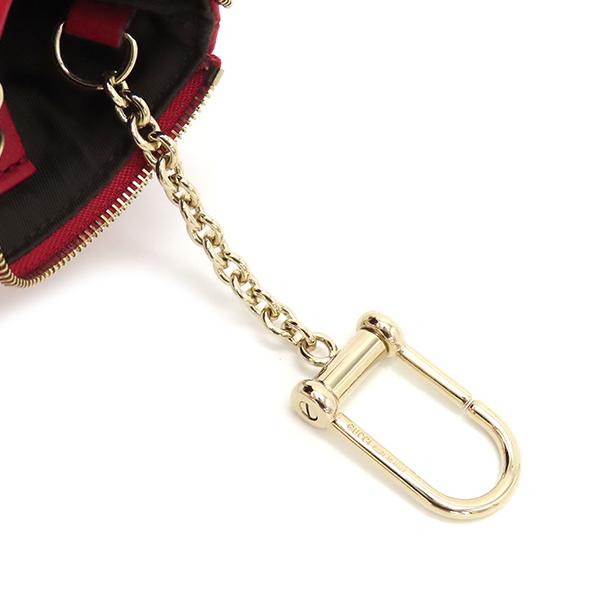 GUCCI グッチ コインケース ソーホー フリンジ レザー レッド 赤  