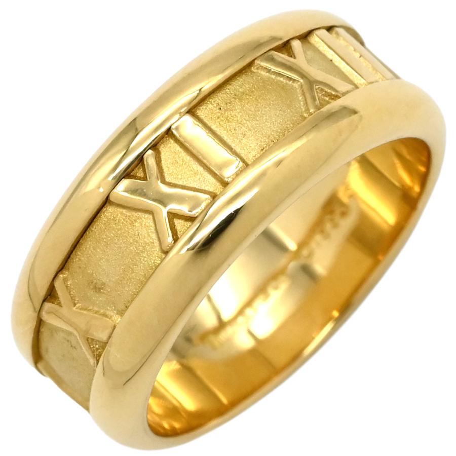 ティファニー　アトラス　ゴールド　リング TIFFANY&Co. ティファニー リング 指輪 アトラス K18YG ゴールド