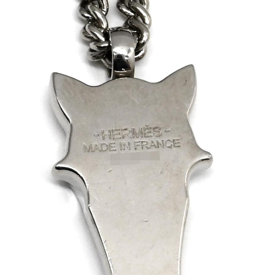 HERMES エルメス ネックレス デストリエ ホースヘッド