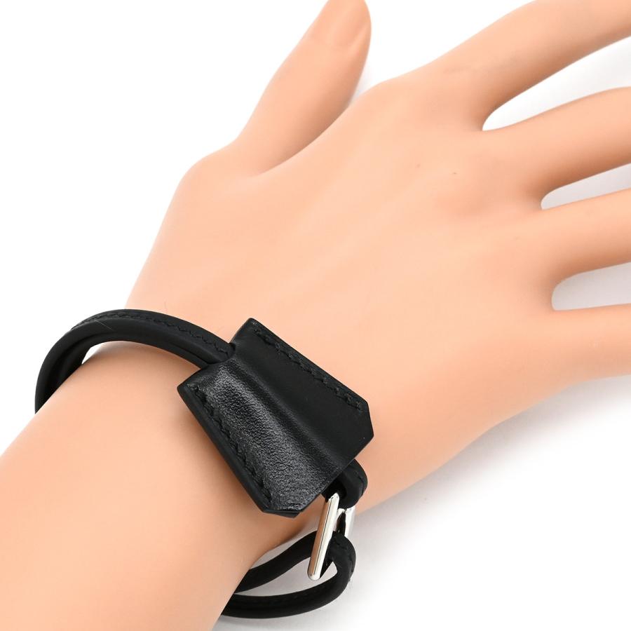 HERMES（エルメス） ブレスレット クロシェット レザーブレス メタル 