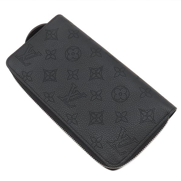 LOUIS VUITTON マヒナ　黒 長財布 金具付き LOUIS VUITTON（ルイ・ヴィトン） 長財布 ジッピー ウォレット
