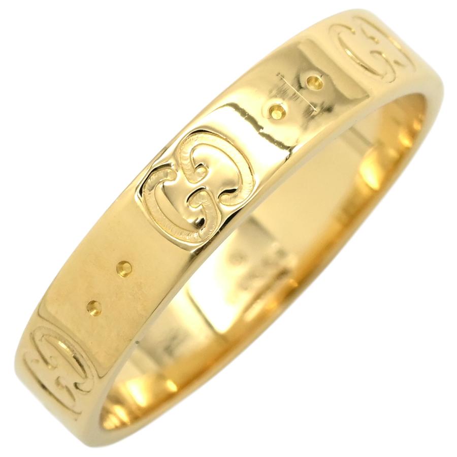 GUCCI（グッチ） リング 指輪 アイコン ゴールド #15 Au750 750 18K