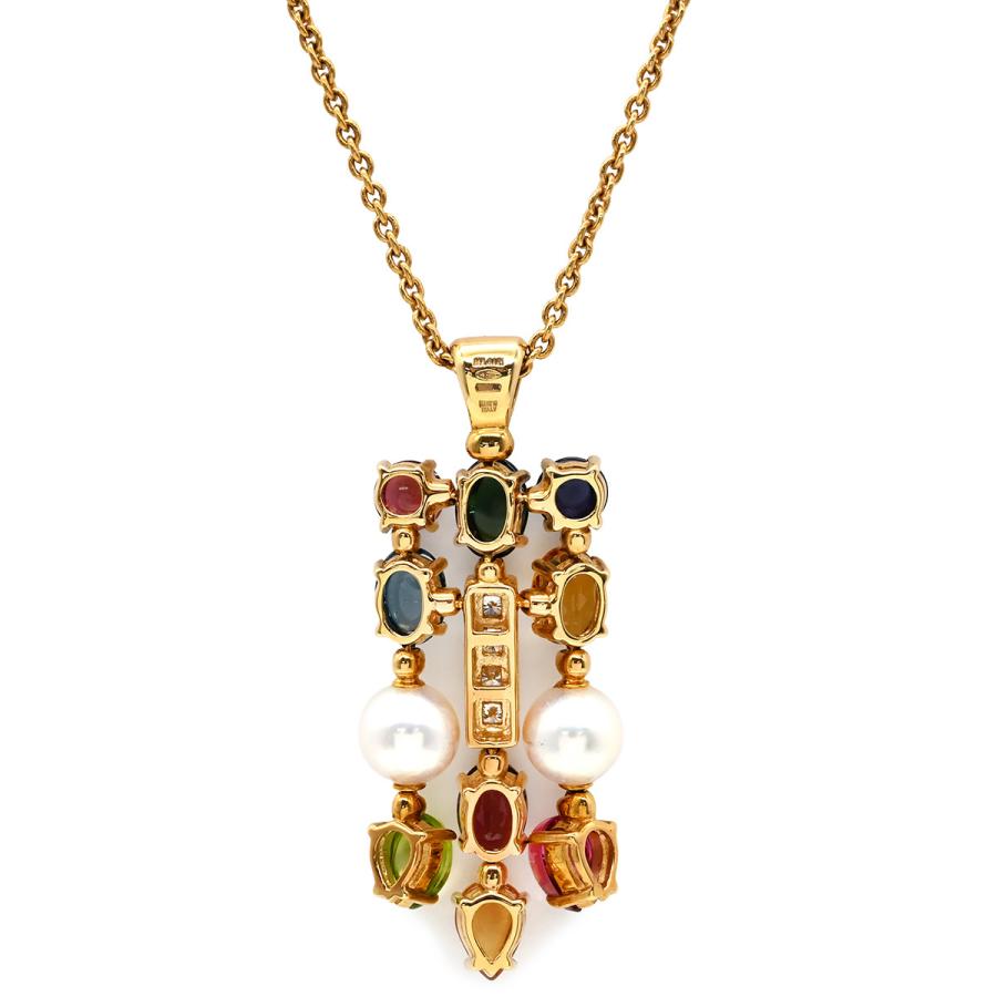 BVLGARI（ブルガリ） ネックレス アレグラ マルチカラー K18YG 
