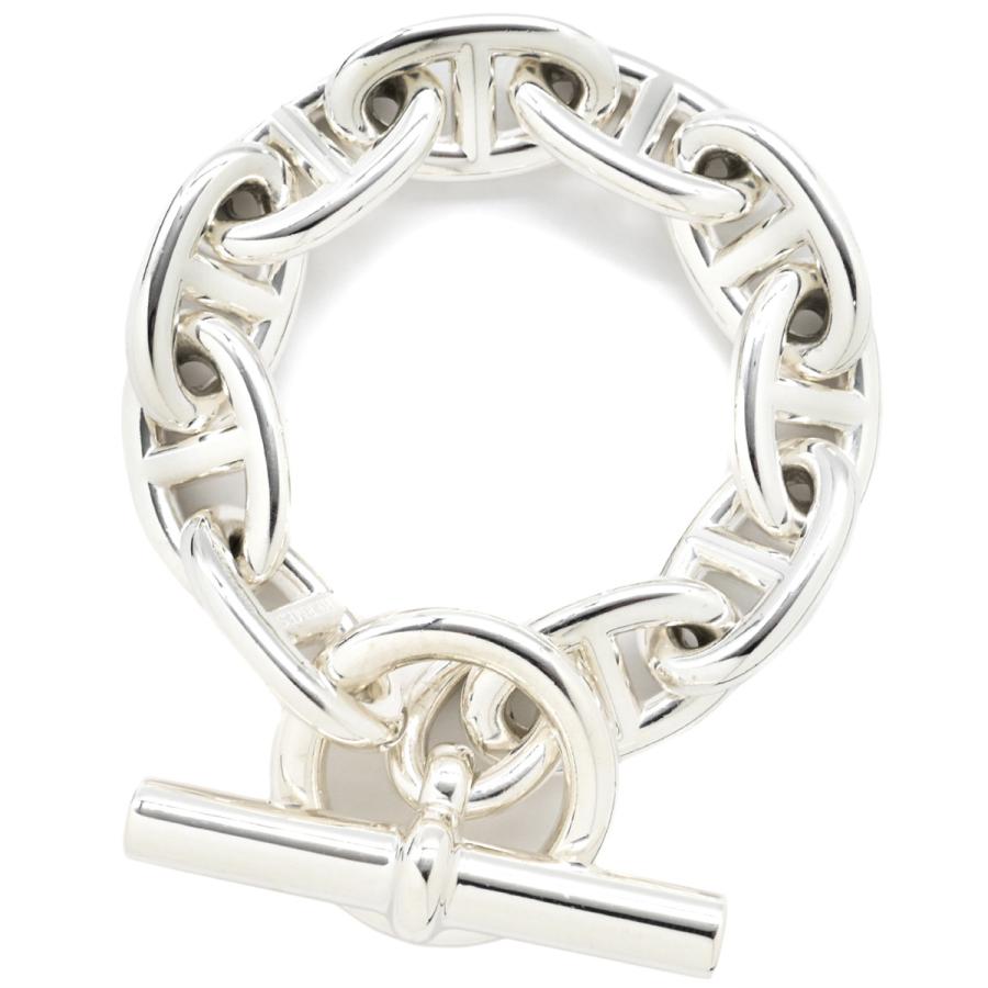 HERMES エルメス ブレスレット シェーヌダンクル TGM シルバー925