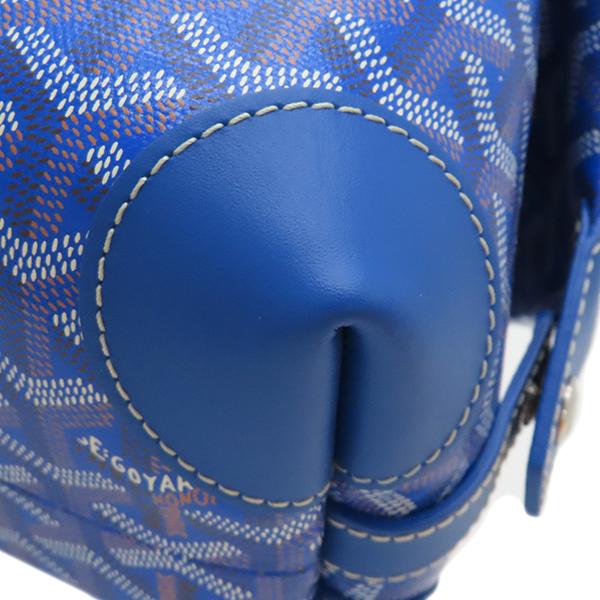 GOYARD ゴヤール ポーチ ボウリング25 トイレタリーバッグ ブルー 青  
