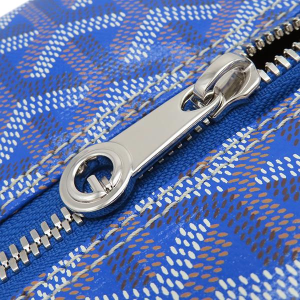 GOYARD ゴヤール ポーチ ボウリング25 トイレタリーバッグ ブルー 青  