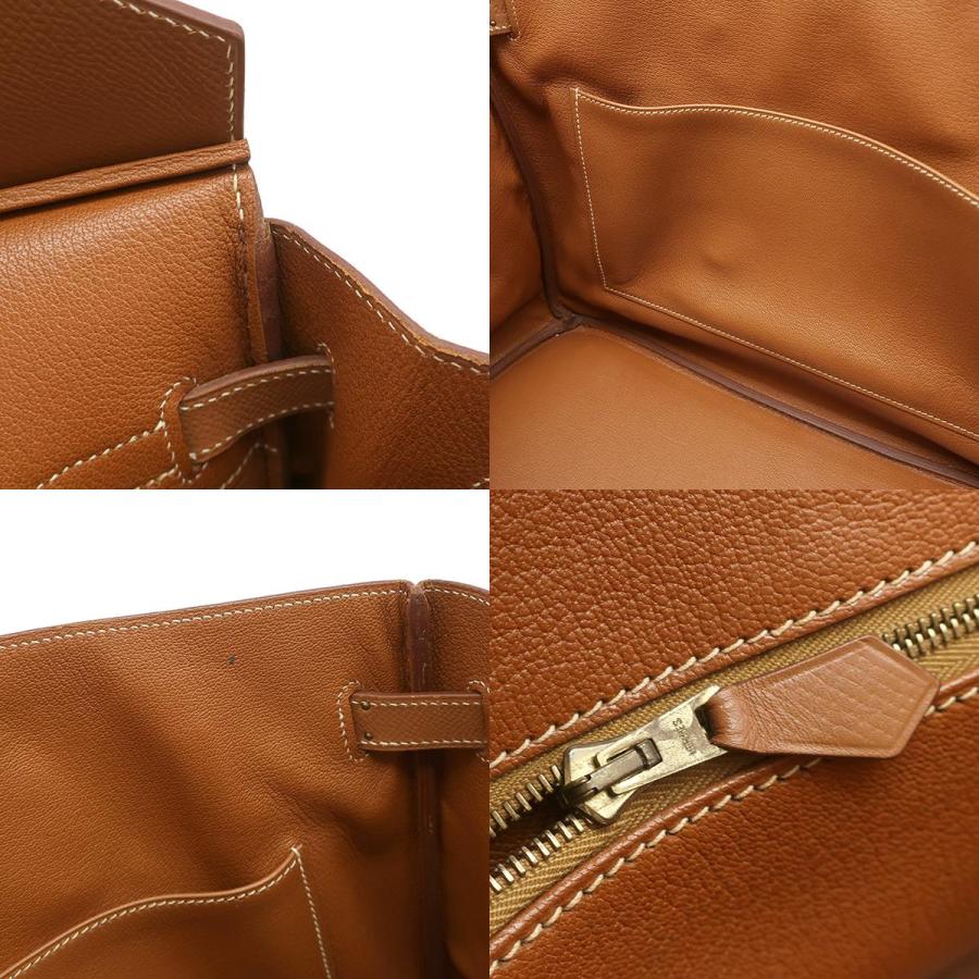 Birkin エルメス ハンドバッグ バーキン35 クシュベル ブラウン 茶