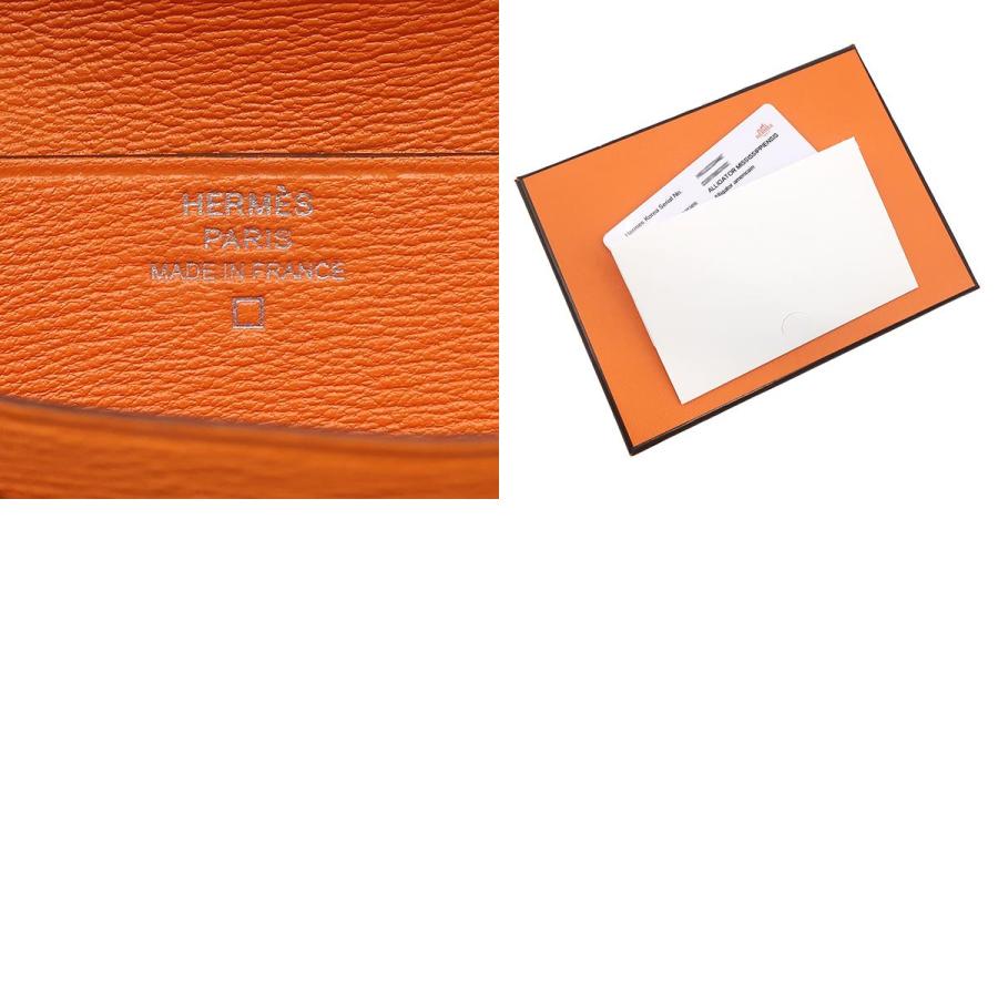 HERMES（エルメス） 二つ折り財布 ベアンコンパクト アリゲーター