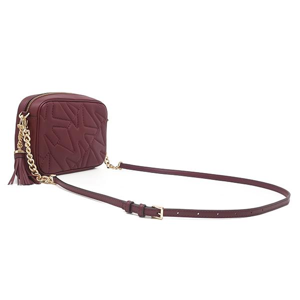 MICHAEL KORS(マイケルコース) ショルダーバッグ美品  ジェットセット 32F1GJ6M2L ボルドー×ゴールド ストラップ着脱可/チェーンショルダー/斜めがけ/キルティング レザー MICHAEL KORS - MICHAEL KORS(マイケルコース) ショルダーバッグ美品