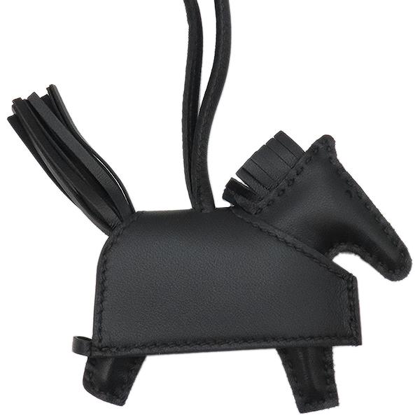 HERMES（エルメス） バッグチャーム ロデオ ロべオロックPM ブラック