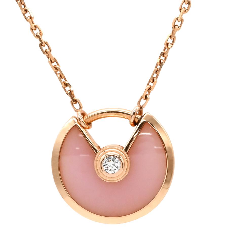Cartier カルティエ ネックレス アミュレット ドゥ K18PG ピンク 1P 1  