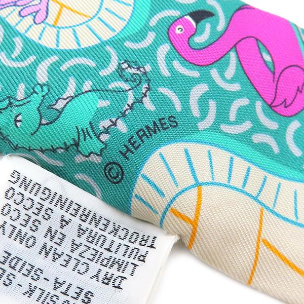 HERMES（エルメス） スカーフ ツイリー シルク マルチカラー 【SPLASH
