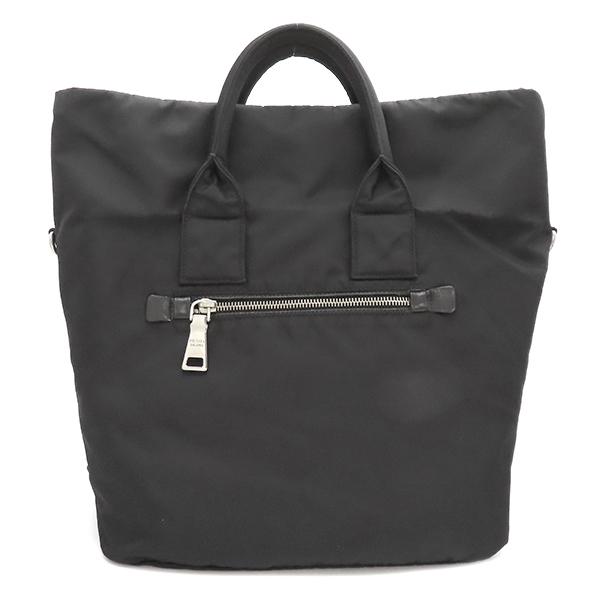 PRADA（プラダ） 2WAYバッグ 迷彩柄 リバーシブル 三角ロゴ ナイロン
