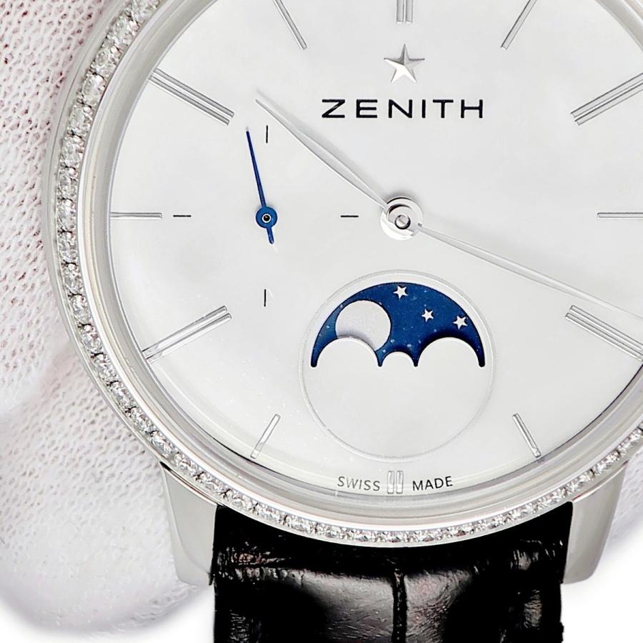 ZENITH（ゼニス） 【3年保証】 エリート レディ ムーンフェイズ