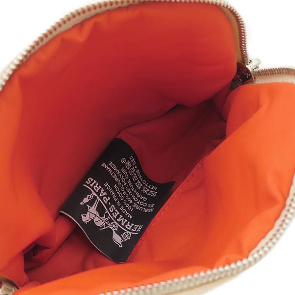 HERMES（エルメス） ポーチ ボリードポーチ ミニミニ コットン