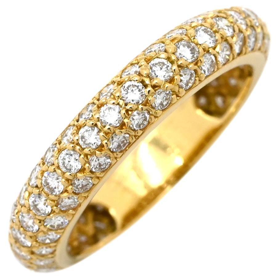 Cartier リング 18金 48号 Cartier（カルティエ） リング 指輪 ミミスター フルパヴェリング