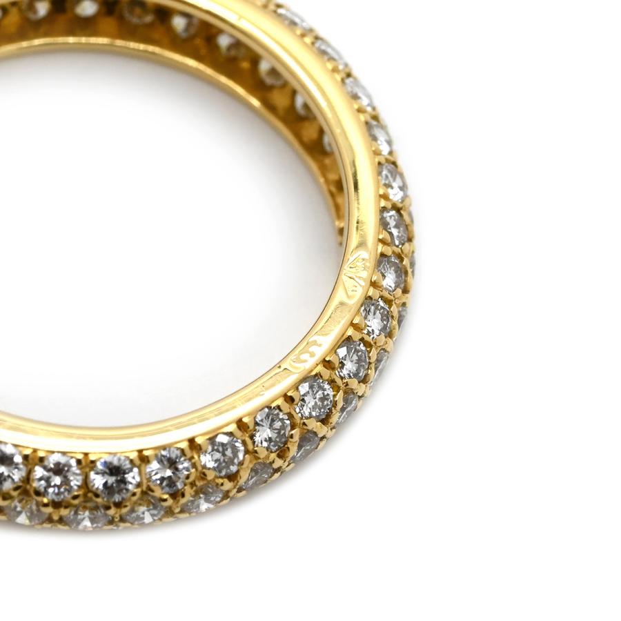 Cartier リング 18金 48号 C DE CARTIER カルティエ C2リング #48 8号 K18PG Cドゥカルティエ