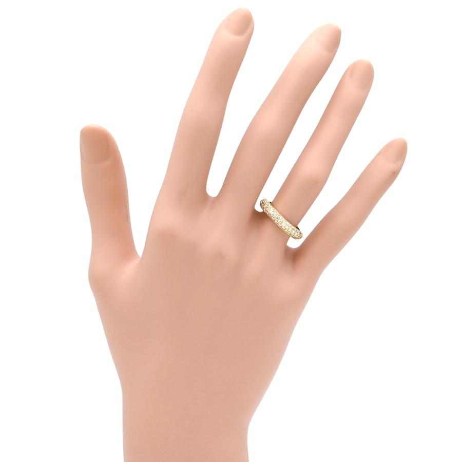 Cartier リング 18金 48号 Cartier（カルティエ） リング 指輪 ミミスター フルパヴェリング
