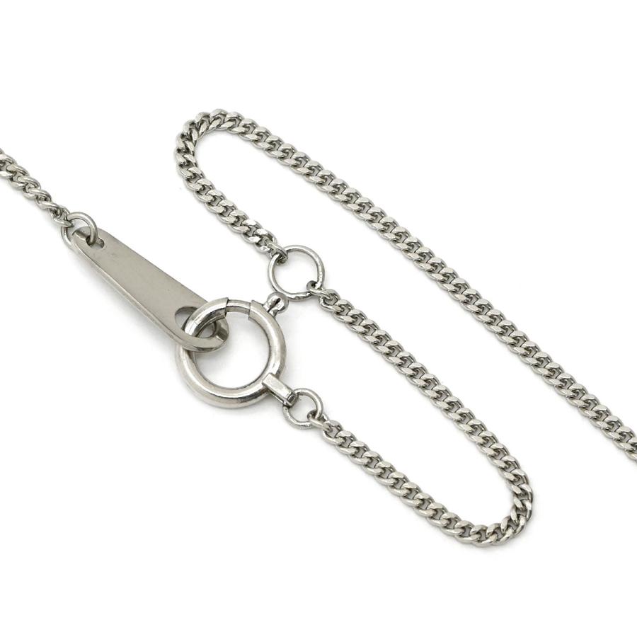 ネックレス サファイア ダイヤモンド シルバー プラチナシルバー Pt850 ドロップ ペンダント ダイヤ 青 オーバル ブルーサファイア_4
