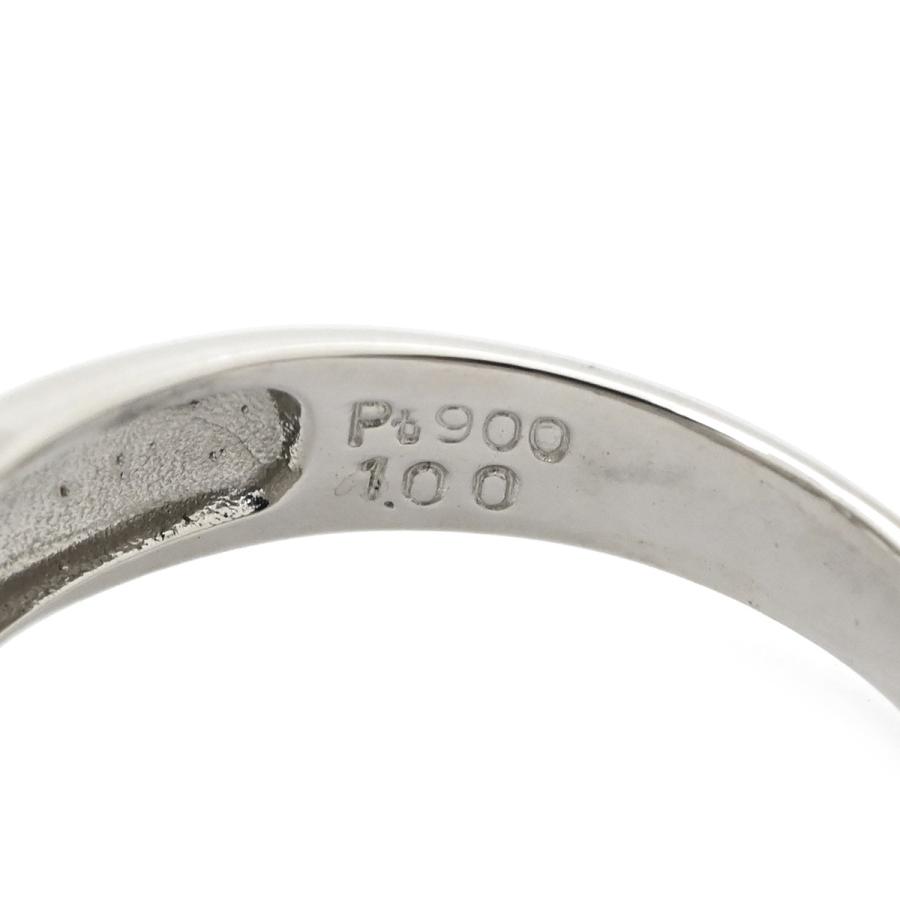 リング 指輪 ダイヤモンド 1.00ct シルバー パヴェ プラチナ デザイン