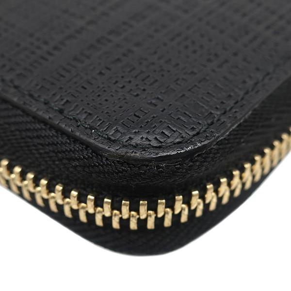 LOEWE（ロエベ） 長財布 リネン ジップアラウンド ウォレット レザー