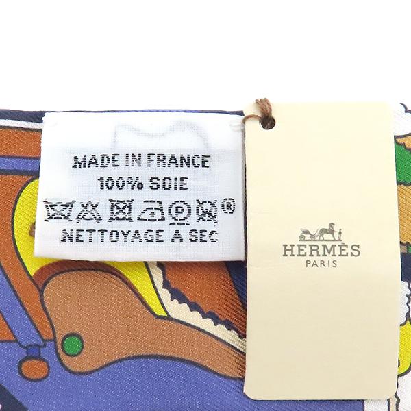 HERMES（エルメス） スカーフ ツイリー シルク マルチカラー 【PONY
