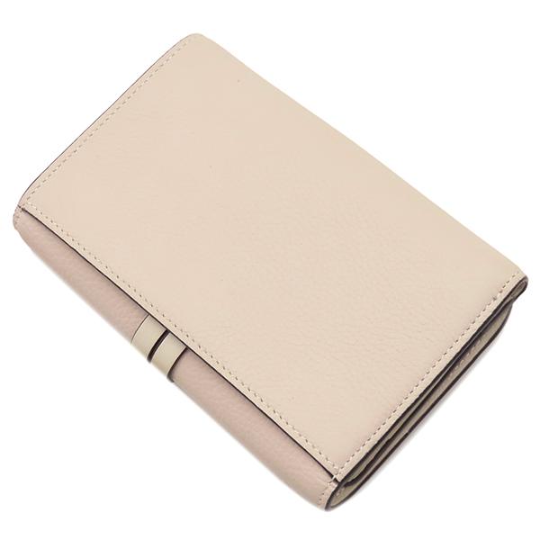 美品 Chloe クロエ 三つ折り財布 アルファベット コンパクトウォレット Chloe（クロエ） 三つ折り財布 アルファベット コンパクトウォレット