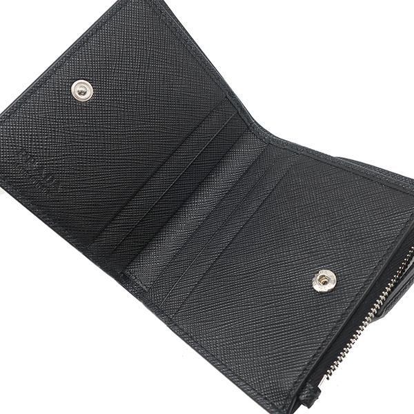 SAFFIANO（PRADA） プラダ 二つ折り財布 サフィアーノ トライアングル