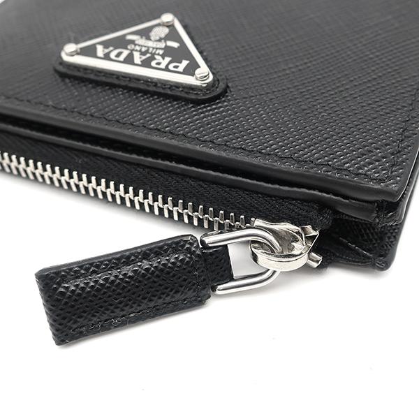 SAFFIANO（PRADA） プラダ 二つ折り財布 サフィアーノ トライアングル