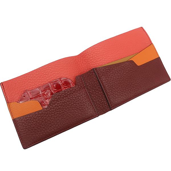 HERMES（エルメス） 二つ折り財布 自然史 プティアッシュ トリヨン